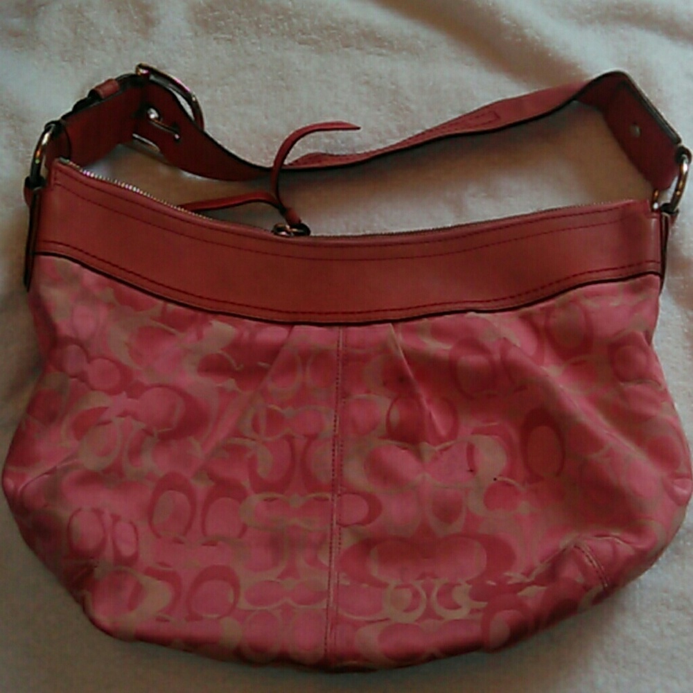 Coach purse Pink